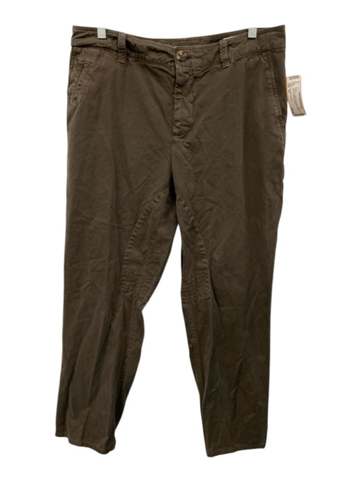 Brunello Cucinelli Size 54 Tan Cotton Solid Slim Khakis Men's Pants Tan / 54