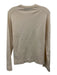 Zegna Size L Yellow Wool Blend Solid Crew Men's Sweater Yellow / L