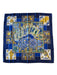 Hermes Blue & Yellow Silk Abstract scarf Blue & Yellow / 90