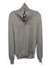 Brunello Cucinelli Size Est M Gray Cotton Solid Shawl Men's Sweater Gray / Est M