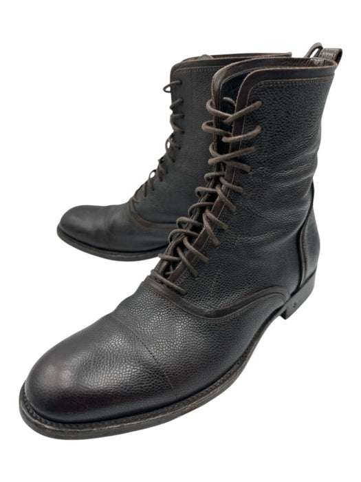 John Varvatos Shoe Size 9 Brown Leather Solid Boot Men's Shoes Brown / 9