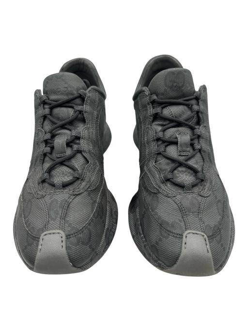Gucci Shoe Size 8 Gray Leather Guccissima Sneaker Men's Shoes Gray / 8