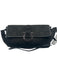 Salvatore Ferragamo Black Canvas & Leather Silver Hardware Jacquard Shoulder Bag Black / S