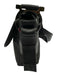 Salvatore Ferragamo Black Canvas & Leather Silver Hardware Jacquard Shoulder Bag Black / S