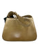 Salvatore Ferragamo Beige Patent Leather Ombre Clasp Shoulder Bag Bag Beige / S