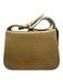 Salvatore Ferragamo Beige Patent Leather Ombre Clasp Shoulder Bag Bag Beige / S