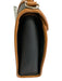 Yves Saint Laurent Black & Brown Coated Canvas & Leather Magnetic Flap Bag Black & Brown / S