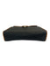 Yves Saint Laurent Black & Brown Coated Canvas & Leather Magnetic Flap Bag Black & Brown / S