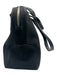 Salvatore Ferragamo Black Canvas & Leather Zip Top Top Handles Hand Bag Black / S