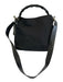 Gucci Black Nylon Bamboo Detail Magnetic Clasp Hand & Shoulder Bag Bag Black / S