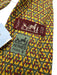 Hermes AS IS - needs repair Yellow & Red Silk Geometric Vintage Tie Yellow & Red