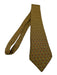 Hermes AS IS - needs repair Yellow & Red Silk Geometric Vintage Tie Yellow & Red