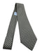 Hermes Vintage Dark Gray & Blue Silk Abstract Tie Dark Gray & Blue