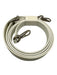 Ferragamo White Patent Leather Top Handle Crossbody Strap Vintage Bag White / XS