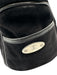 Celine Black Suede Embossed SHW Handle Vintage Bag Black / Medium