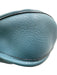 Hermes Blue Leather Clemence Perforated Saddle Certified by Entrupy Bag Blue / S/M
