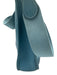 Hermes Blue Leather Clemence Perforated Saddle Certified by Entrupy Bag Blue / S/M