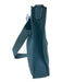 Hermes Blue Leather Clemence Perforated Saddle Certified by Entrupy Bag Blue / S/M
