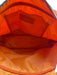 Valentino Orange Nylon Shoulder Bag Hobo Vintage Bag Orange / Medium
