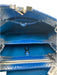 Louis Vuitton Blue & Silver Leather Python Ombre Top Handle Bag Blue & Silver / Small