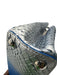 Louis Vuitton Blue & Silver Leather Python Ombre Top Handle Bag Blue & Silver / Small
