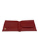 Rolex Red Leather Bifold Wallet Red