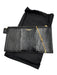 Saint Laurent Black Leather Lizard Gold Chain Wallet on a Chain Clutch Wallets Black