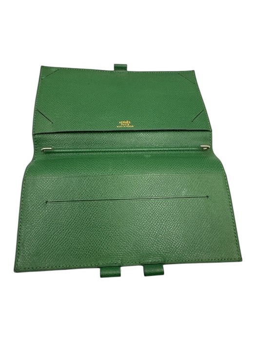 Hermes Green Leather Epsom Other Green