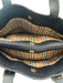 Burberry Black Leather Pebbled Gold Hardware Tote Top Handle Bag Black / Small
