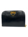 Ferragamo Black Leather Gold hardware Chain Dome Vintage Bag Black / Small