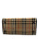 Burberry Tan Print Canvas Novacheck Top Handle Vintage Bag Tan Print / Small