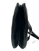 Celine Black Leather Pebbled Circle Shoulder Bag Magnetic closure Bag Black / M/L
