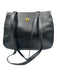 Celine Black Leather Pebbled Circle Shoulder Bag Magnetic closure Bag Black / M/L