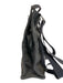 Hermes Brown & Charcoal Canvas Abstract Top Handle Vintage Backpack Bag Brown & Charcoal / M