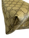 Gucci Beige Print Coated Canvas Monogram Web Tote Vintage Bag Beige Print / M/L
