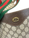 Gucci Beige Print Coated Canvas Monogram Web Tote Vintage Bag Beige Print / M/L