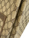Gucci Beige Print Coated Canvas Monogram Web Tote Vintage Bag Beige Print / M/L