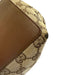 Gucci Brown & Beige Print Canvas Leather Strap Monogram Tote Vintage Bag Brown & Beige Print / Medium