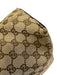 Gucci Brown & Beige Print Canvas Leather Strap Monogram Tote Vintage Bag Brown & Beige Print / Medium