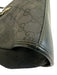 Gucci Black Canvas Silver Hardware Top Handle Monogram Bag Black / Small