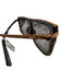 Marc Jacobs Black & Gold Acetate Bronze Dark Tint Sunglasses Black & Gold