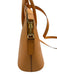 Celine Yellow Orange Leather Grained Top Handle Crossbody Vintage Bag Yellow Orange / S/M