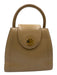 Givenchy Beige Leather Gold hardware Top Handle Flap Bag Beige / XS
