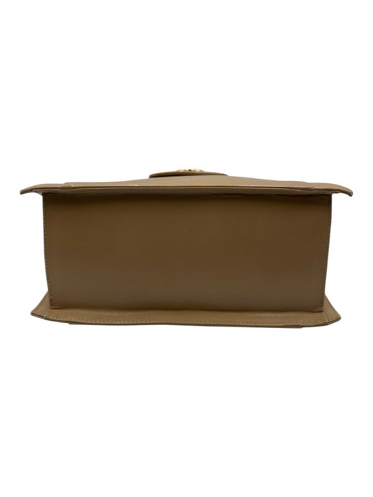 Givenchy Beige Leather Gold hardware Top Handle Flap Bag Beige / XS