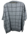 Lafayette 148 Size XL Grey & Black Wool Windowpane Check Plaid Boat Neck Sweater Grey & Black / XL