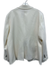 Kobi Halperin Size XXL Cream White Polyester Blend Flap Pocket One Button Jacket Cream White / XXL