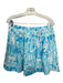 Lilly Pulitzer Size 10 Blue, Light Blue & White Cotton Sleeveless Crop Skirt Set Blue, Light Blue & White / 10