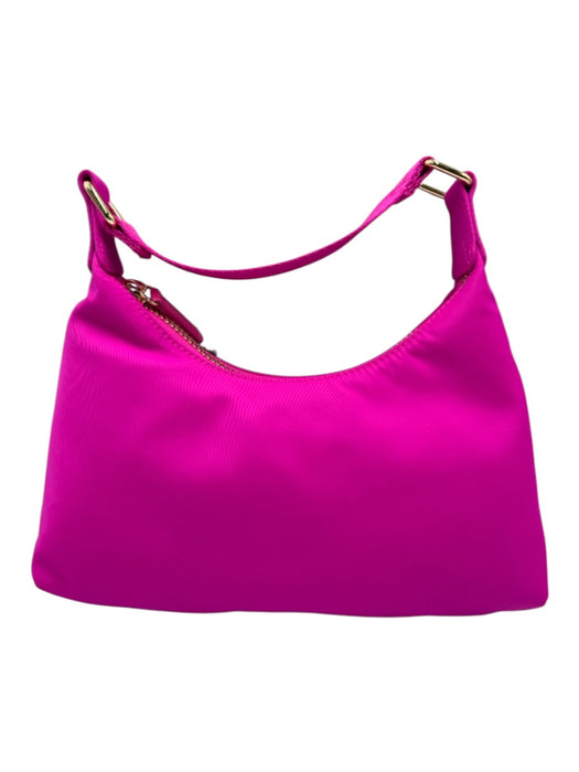Stoney Clover Hot pink Nylon Gold hardware Crescent hand bag Bag Hot pink / S