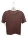 Faherty Size XS Brown Linen & Cotton Ribbed Short Sleeve Top Brown / XS