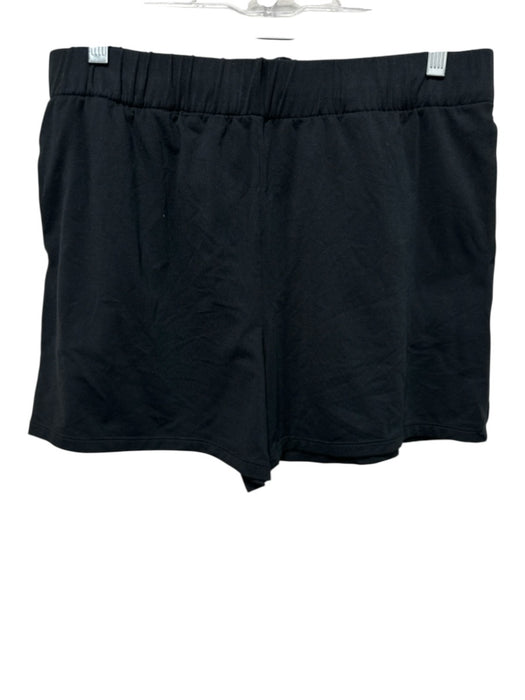 Outdoor Voices Size M Black Polyester & Spandex Elastic Drawstring Shorts Black / M